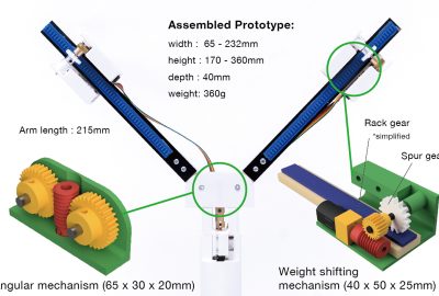 2018 ETech Shigeyam: Transcalibur :Weight Moving VR Controller for Dynamic Rendering of 2D Shape using Haptic Shape Illusion