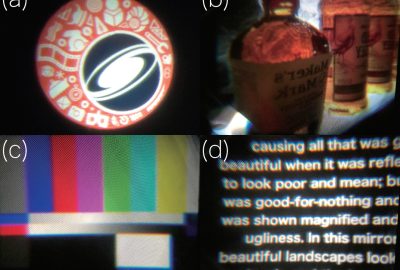 2018 ETech Otao: Transmissive Mirror Device based Near-Eye Displays with Wide Field of View