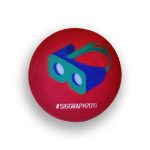 Red Goggles Button