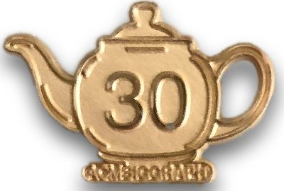 2003 Gold 30 Year Pin