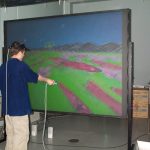 Building an Affordable Projective, Immersive Display