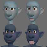 Sculpt Processing for Character Rigging