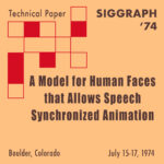 A Model for Human Faces that Allows Speech Synchronized Animation