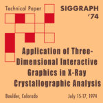 Application of Three-Dimensional Interactive Graphics in X-Ray Crystallographic Analysis