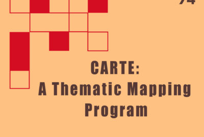 1974 Technical Papers CARTE- A Thematic Mapping Program