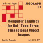 Computer Graphics for Half-Tone Three-Dimensional Object Images
