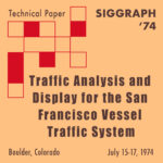 Traffic Analysis and Display for the San Francisco Vessel Traffic System