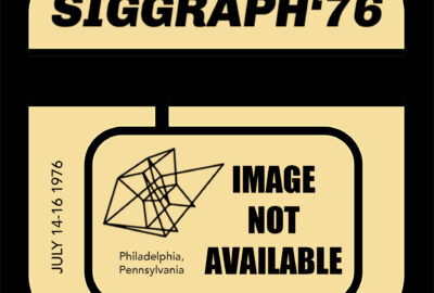 1976 SIGGRAPH Image Not Available