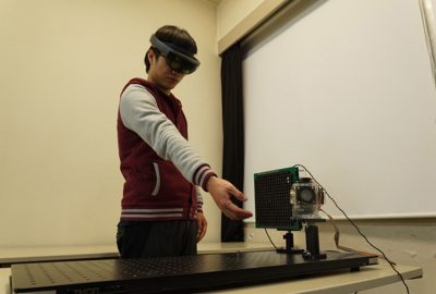 2017 Posters: Hashizume_Sonovortex: Rendering Multi-Resolution Aerial Haptics by Aerodynamic Vortex and Focused Ultrasound