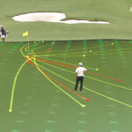 Visualization of putting trajectories in live golf broadcasting