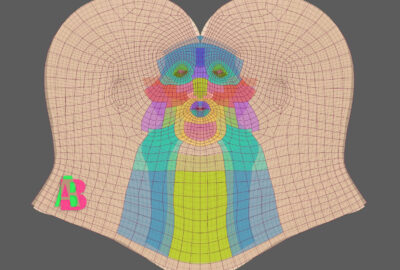 2020 Posters: Wang_An Art-Directed Workflow for Transferring Facial Action Coding Between Models with Different Mesh Topologies