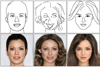 2020 Technical Paper: CHEN_DeepFaceDrawing: Deep Generation of Face Images from Sketches