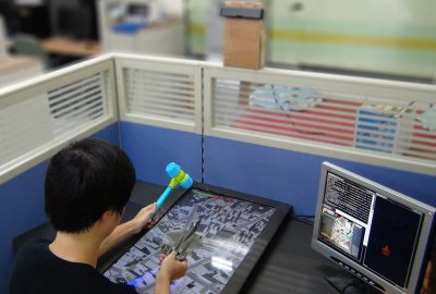 2016 Posters: Lin_Intuitive 3D Flight Gaming with Tangible Objects