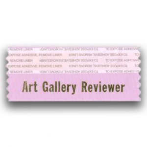 ©Art Gallery Reviewer Ribbon