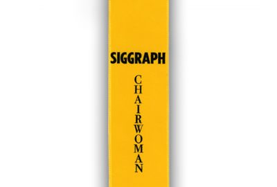 SIGGRAPH Chairwoman Ribbon