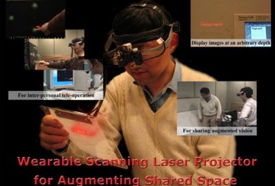 2004 Talks: Maeda T_Wearable scanning laser projector (WSLP) for augmenting shared space