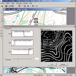 A software for reconstructing 3D-terrains from scanned maps