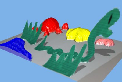 2013 Poster: Kondo_Amazing Sketchbook: extended drawing on a sketchbook using 3DCG