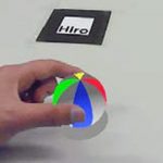 Grasping a Virtual Object with a Bare Hand