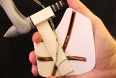 2013 Poster: Olsson_SplineGrip - An Eight Degrees-of Freedom Flexible Haptic Sculpting Tool