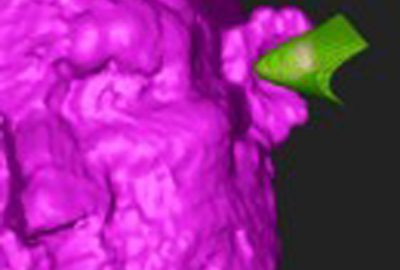 2013 Poster: Olsson_SplineGrip - An Eight Degrees-of Freedom Flexible Haptic Sculpting Tool