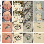 The face of art: landmark detection and geometric style in portraits