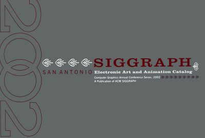 SIGGRAPH 2002 Art and Animation Catalog Cover