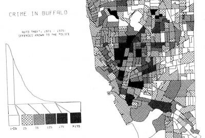 1977 Technical Paper: Brassel_THE BUFFALO CRIME MAPPING SYSTEM - A Design Strategy for the Display and Analysis of Spatially Referenced Crime Data
