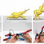 Tangible and modular input device for character articulation