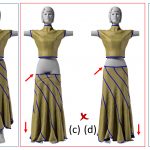 Physics-driven pattern adjustment for direct 3D garment editing