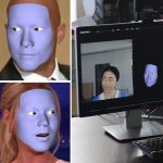 Realtime 3D eye gaze animation using a single RGB camera