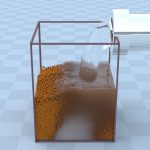 Multiphase SPH simulation for interactive fluids and solids