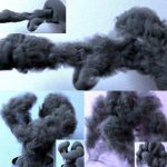 Data-driven synthesis of smoke flows with CNN-based feature descriptors
