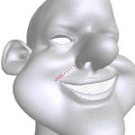 DeepSketch2Face: a deep learning based sketching system for 3D face and caricature modeling