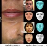 High-fidelity facial reflectance and geometry inference from an unconstrained image