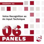 Voice Recognition as An Input Technique