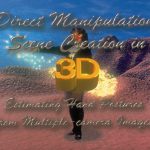 Direct Manipulation Scene Creation in 3D: Estimating Hand Postures from Multiple-Camera Images