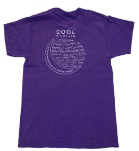©2000 SIGGRAPH Purple Chapters T-shirt