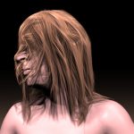 A mass spring model for hair simulation