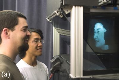 2009 Technical Paper: Jones_Achieving Eye Contact in a One-to-Many 3D Video Teleconferencing System