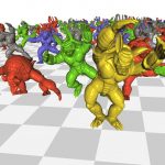 Fast automatic skinning transformations