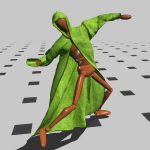 Near-exhaustive precomputation of secondary cloth effects