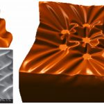 Embedded thin shells for wrinkle simulation