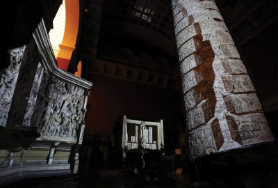 2018 Art Papers: Kang_CASTING: Site-Specific Projection Mapping Installation