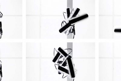 2018 Art Papers: Katsumoto_Robotype: Studies of Kinetic Typography by Robot Display for Expressing Letters, Time and Movement