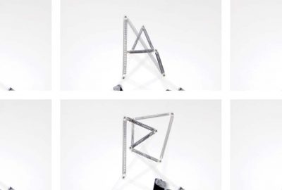 2018 Art Papers: Katsumoto_Robotype: Studies of Kinetic Typography by Robot Display for Expressing Letters, Time and Movement