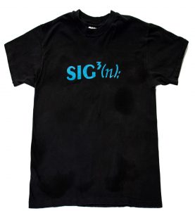 ©SIGGRAPH Chapters Blue SIG3(n) T-shirt