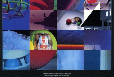 siggraph 1984 conference poster_2 front