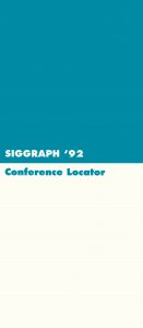 ©SIGGRAPH '92 Conference Locator