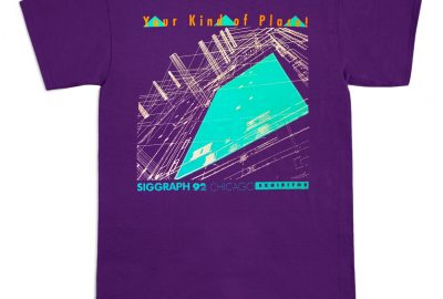 1992 SIGGRAPH T-Shirt_Chicago Exhibitor Front